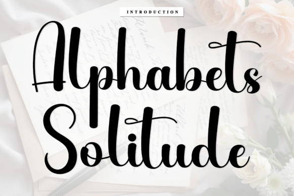 Alphabets Solitude: Elevating Design with Elegance