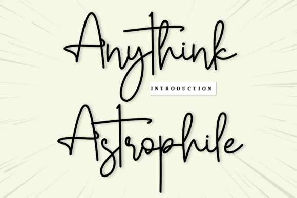Anythink Astrophile: Elevate Your Design with Handwritten Charm