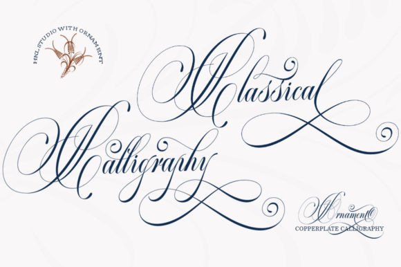 Classical Calligraphy: A Vintage Script for Modern Design