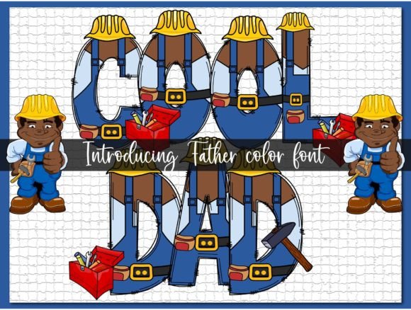 Cool Dad: The Versatile Color Font for Modern Design