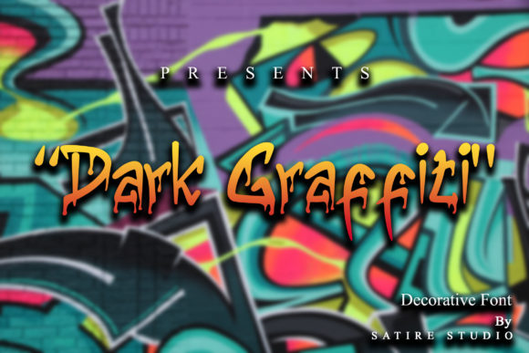 Drak Graffiti: A Melting Typography Statement