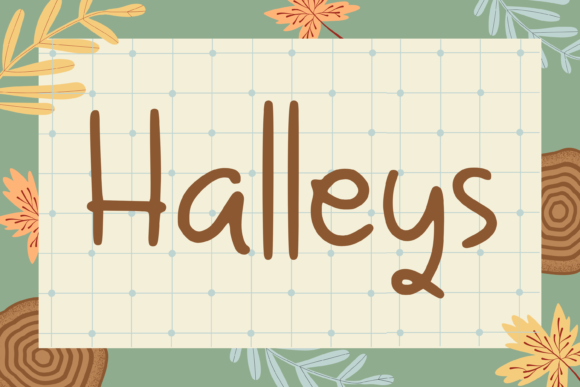Halleys: The Flowing Script for Elegant Design