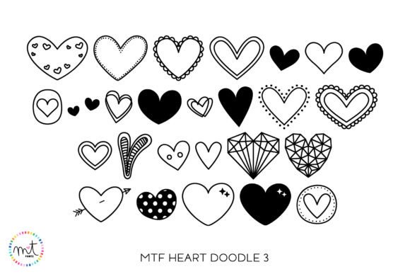 Heart Doodle 3: A Playful Typeface for Romantic Design