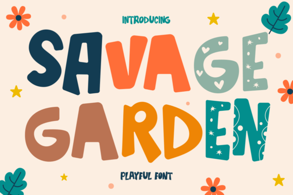 Savage Garden: Whimsy Meets Professional Typography