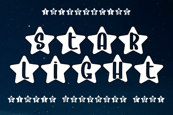 Star Light: Elevating Design with Elegant Typography